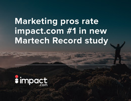 Marketing pros rate impact.com #1 in new Martech Record study – impact.com