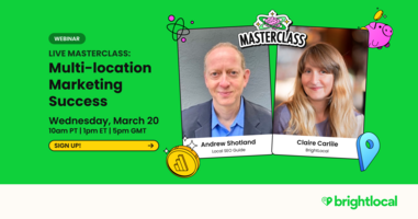 Live Masterclass: Multi-location Marketing Success