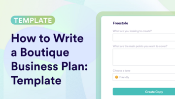 Business Plan For A Boutique Templates: How To Write & Examples