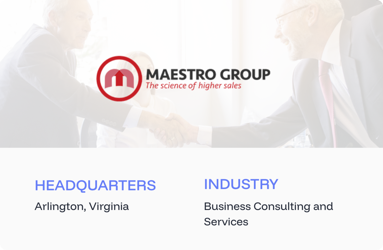 Maestro Group Left ZoomInfo & Landed a $500K Deal In 6 Months