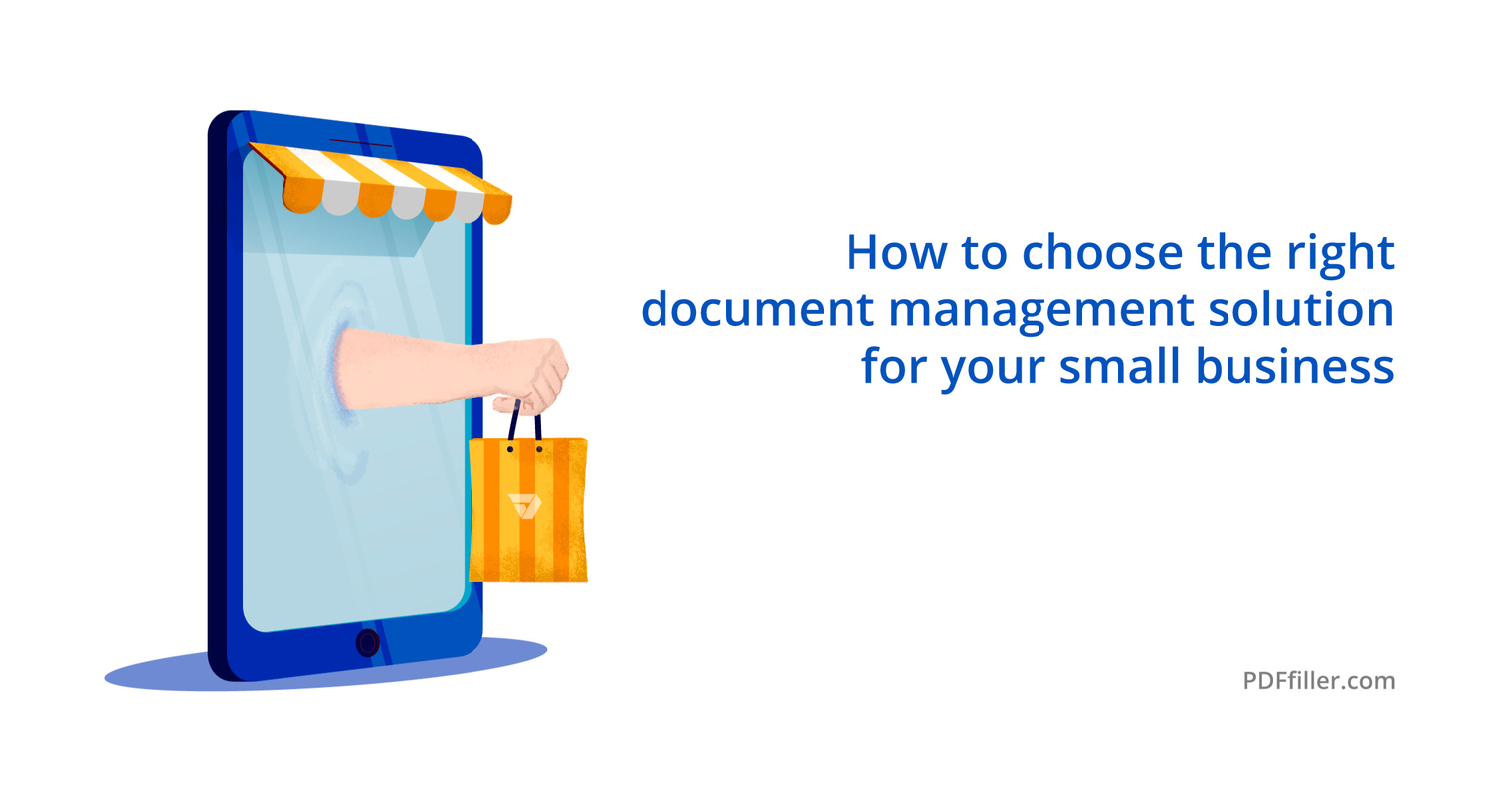 How to choose the right document management solution for your small business