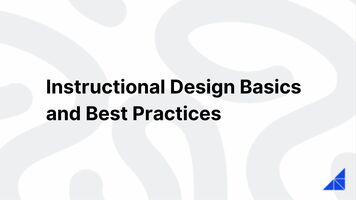 Instructional Design Basics and Best Practices 