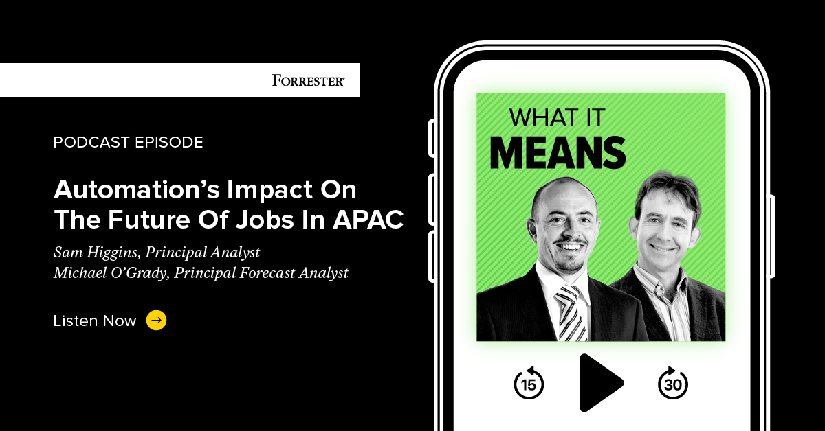 Automation's Impact On The Future Of Jobs In APAC