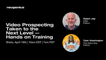 Video Prospecting Taken to the Next Level - Hands on Training