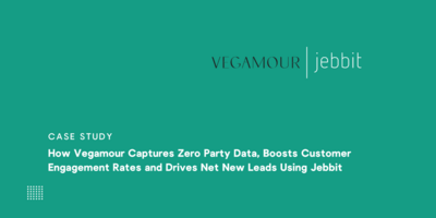 How Vegamour Captures Zero Party Data, Boosts Customer Engagement Rates And Drives Net New leads Using Jebbit