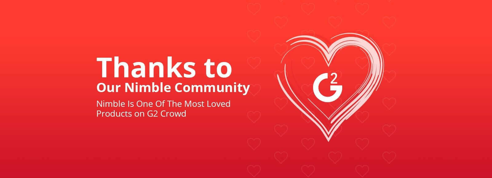 Nimble – Most Loved Biz Software on Valentines by G2 Crowd