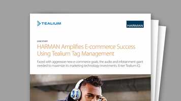 HARMAN Amplifies Success with Tealium Tag Management