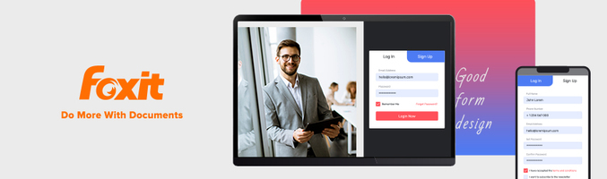 Good form design elements: order your form fields from easiest to most difficult - Foxit PDF Blog