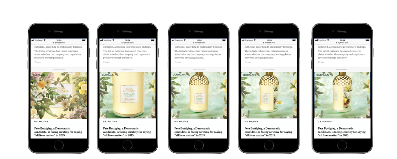 Guerlain triples ad engagement with Immersive Display formats