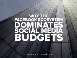 Why The Facebook Ecosystem Dominates Social Media Budgets {research}