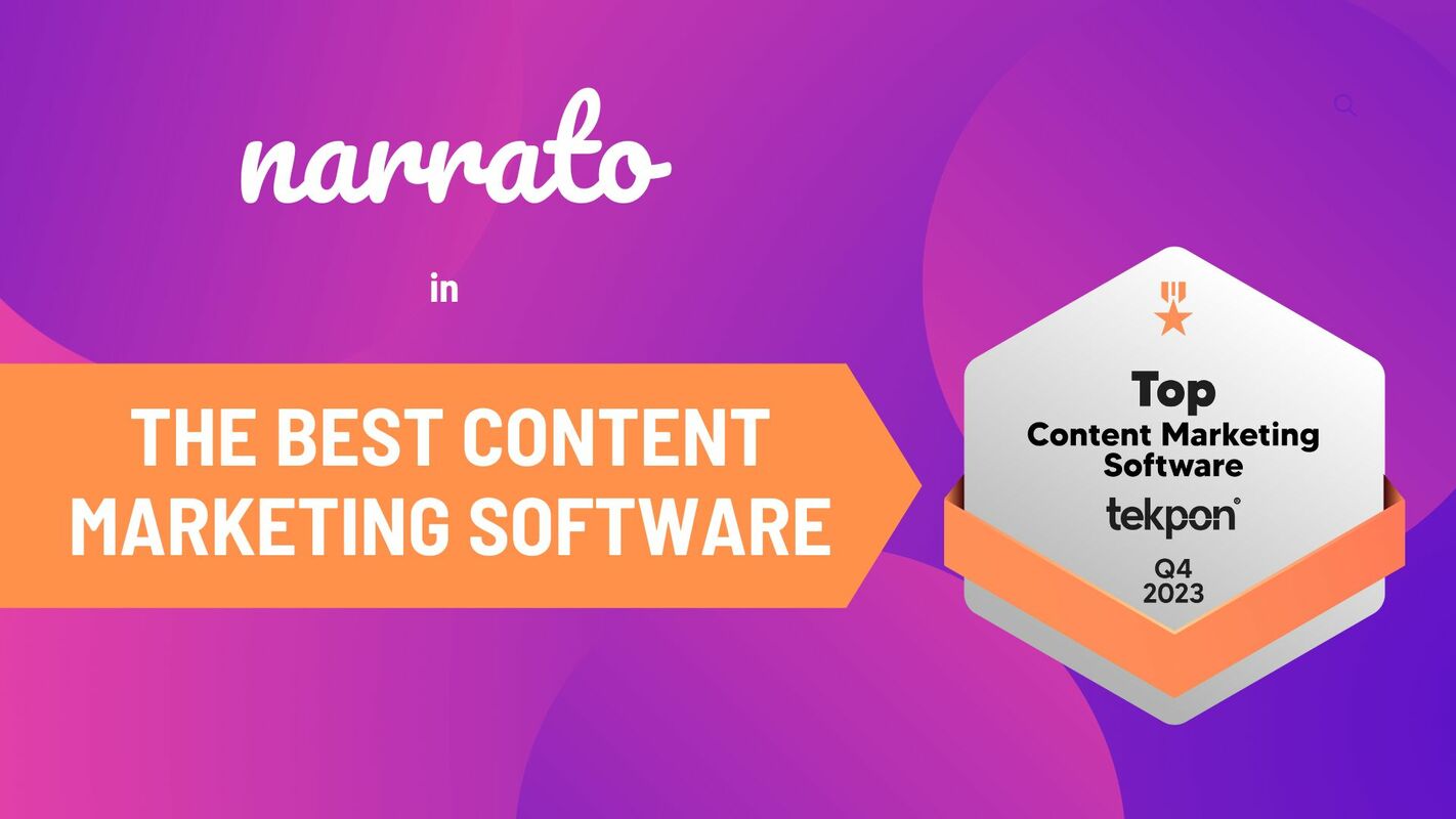 Narrato in Top 10 Content Marketing Software Picks by Tekpon