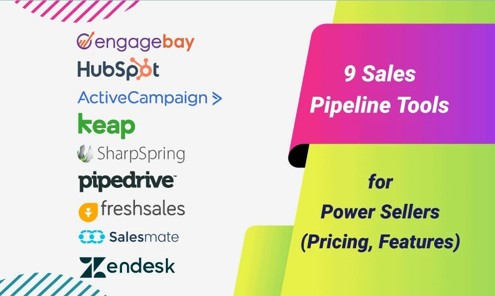 9 Sales Pipeline Tools for Power Sellers (Pricing, Features)