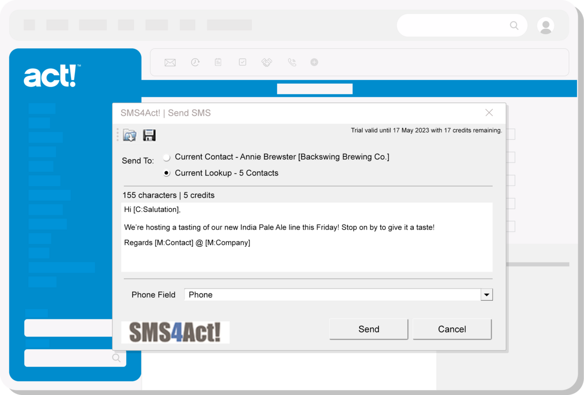 Introducing SMS4Act! - Unlocking new avenues of communication