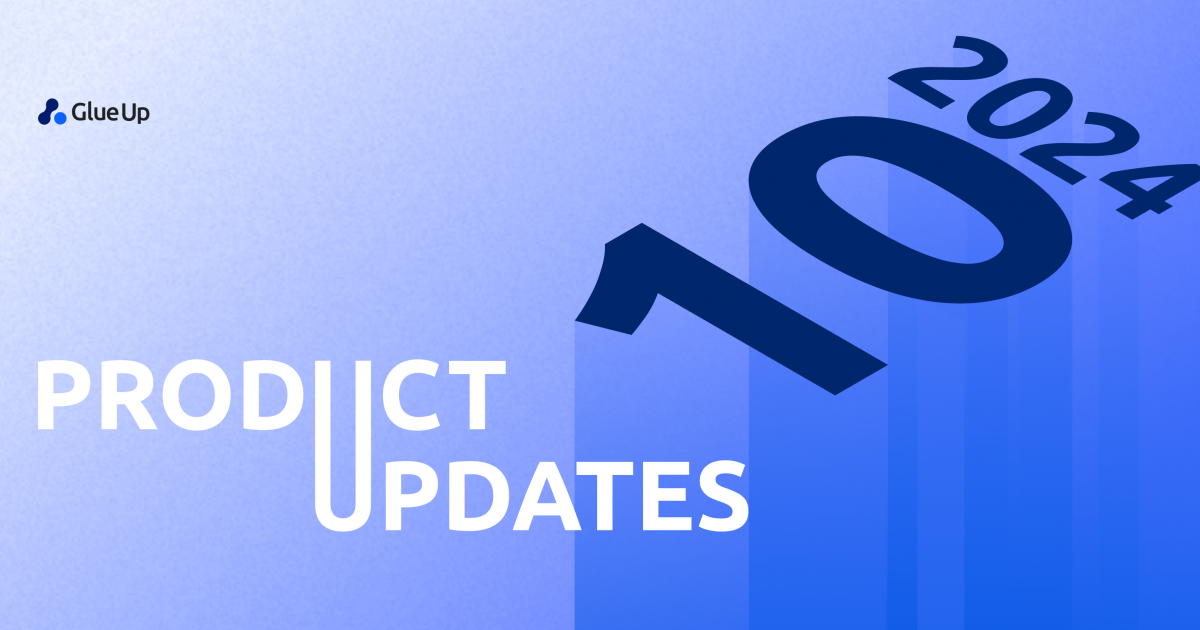 Glue Up Monthly Updates: October