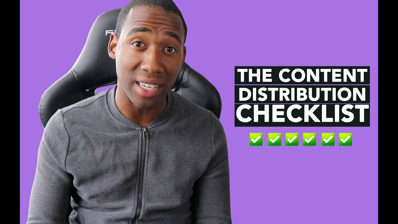 Content Distribution Checklist: How To Distribute Blog Posts Better