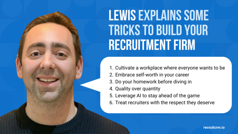 Lewis Maleh's playbook for building a successful recruitment firm
