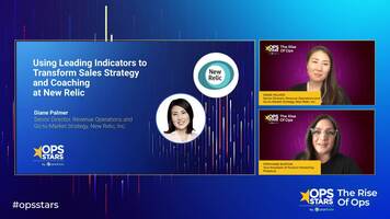 Session: Using Leading Indicators to Transform Sales Strategy and Coaching at New Relic