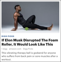Foam roller catchy headline - Swipe File