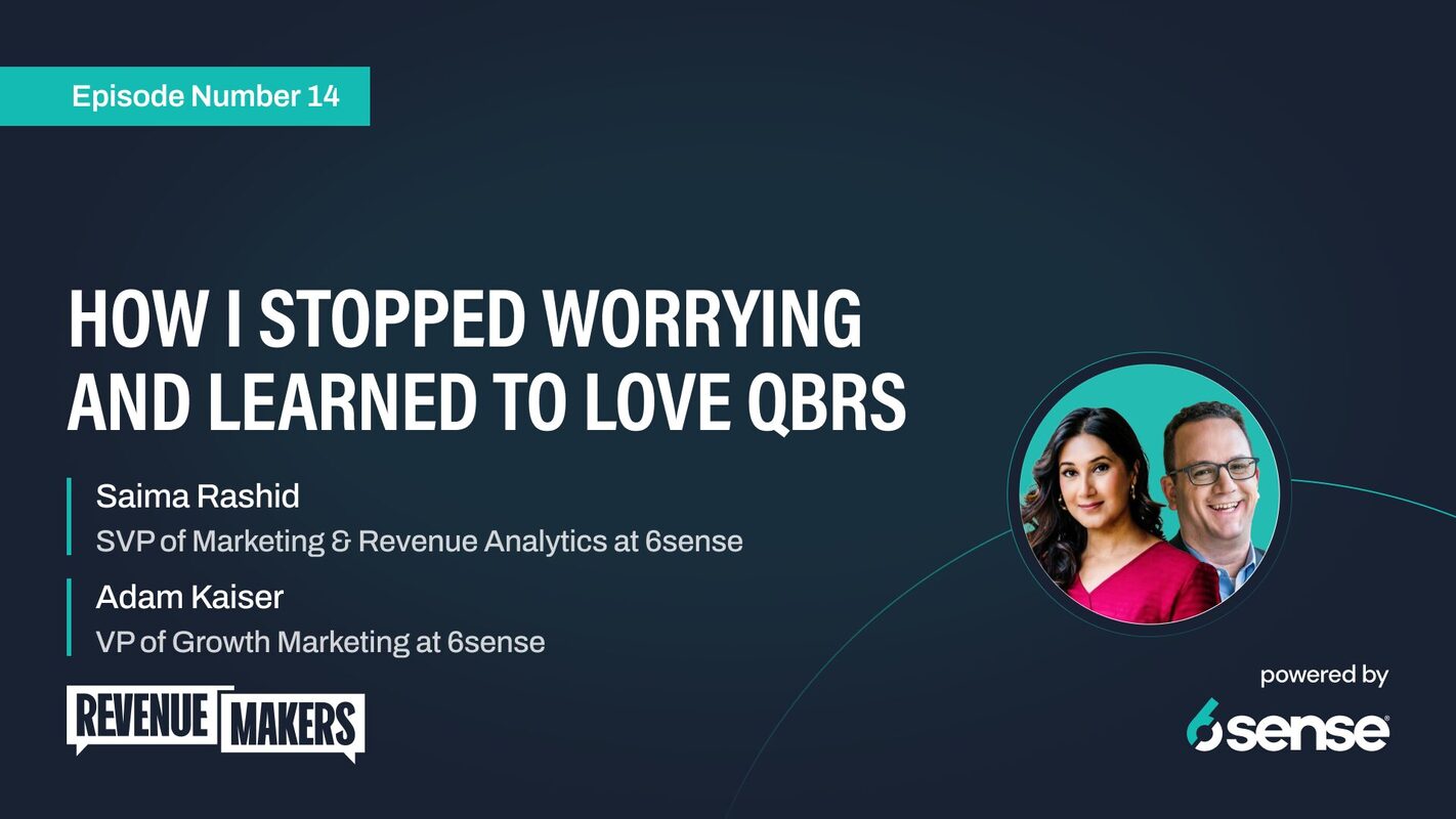 How I Stopped Worrying and Learned to Love QBRs