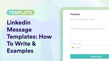 Linkedin Message Templates: How To Write & Examples