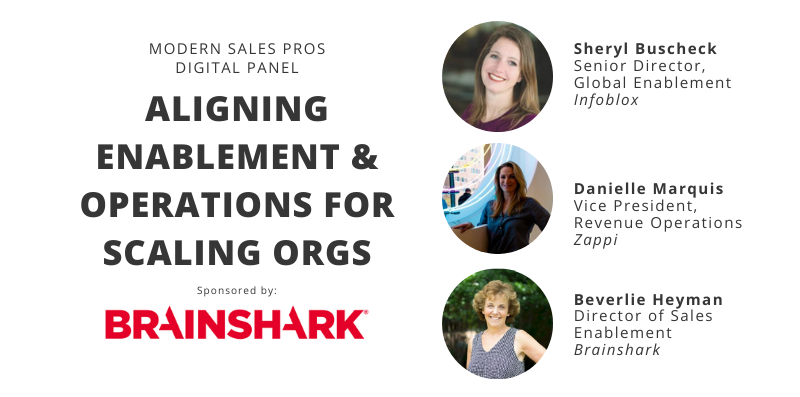 Aligning Enablement & Operations for Scaling Orgs