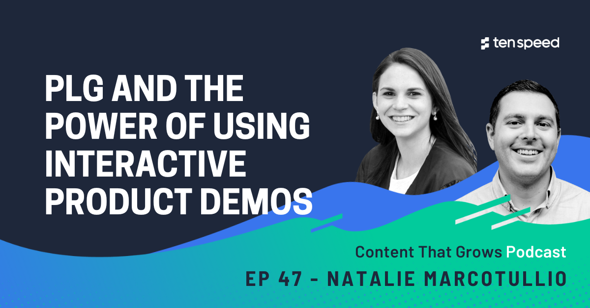 PLG and the Power of Using Interactive Product Demos Feat. Natalie Marcotullio 