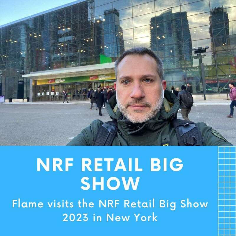 Flame visits the NRF Retail Big Show 2023 in New York