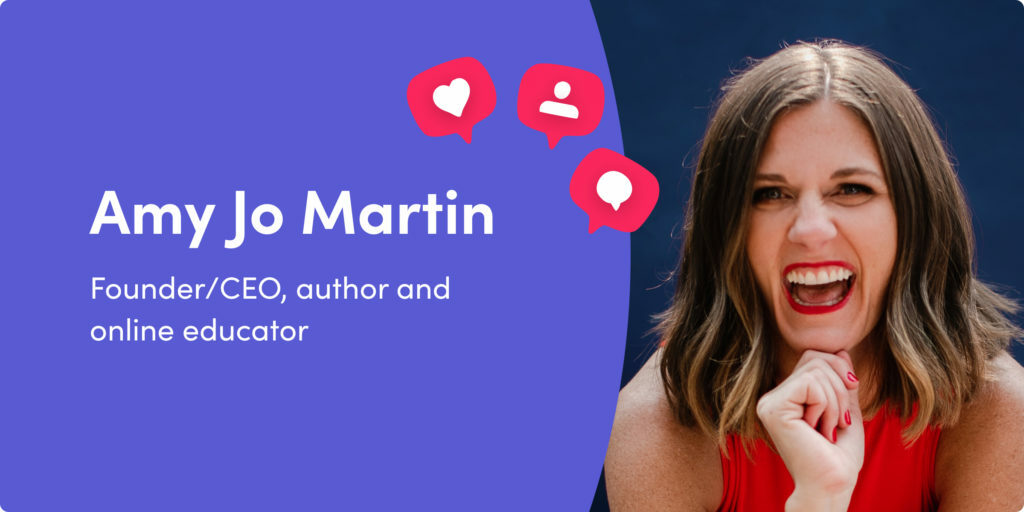 The social content calendar: Amy Jo Martin's secret weapon | monday.com