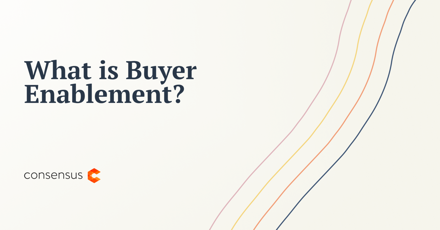 What is Buyer Enablement?