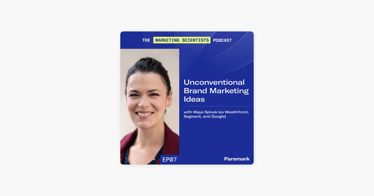 Unconventional brand marketing ideas with Maya Spivak (ex Wealthfront, Segment, and Google)
