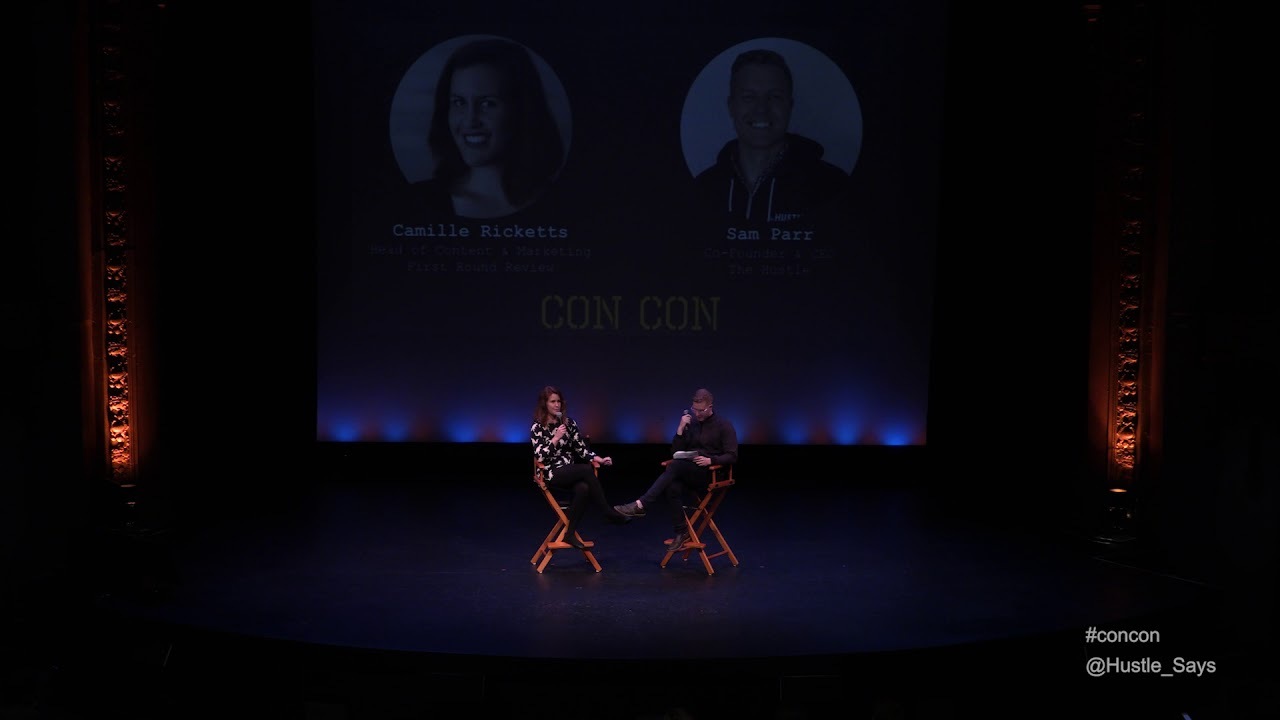 Sam Parr interviews Camille Ricketts from First Round Capital