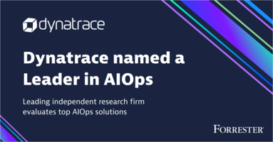 Dynatrace named a Leader in The Forrester Wave™: Artificial Intelligence for IT Operations (AIOps), Q4 2022 report