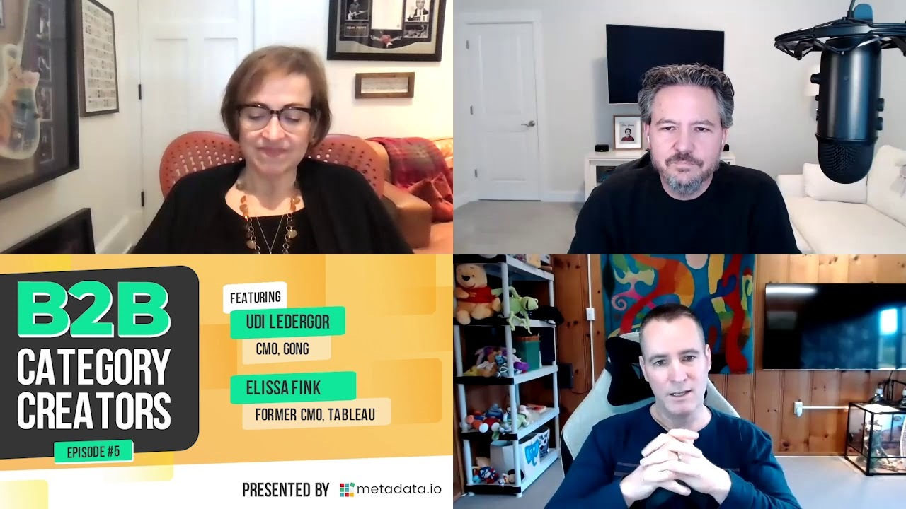 B2B Category Creators Episode 5: Elissa Fink and Udi Ledergor