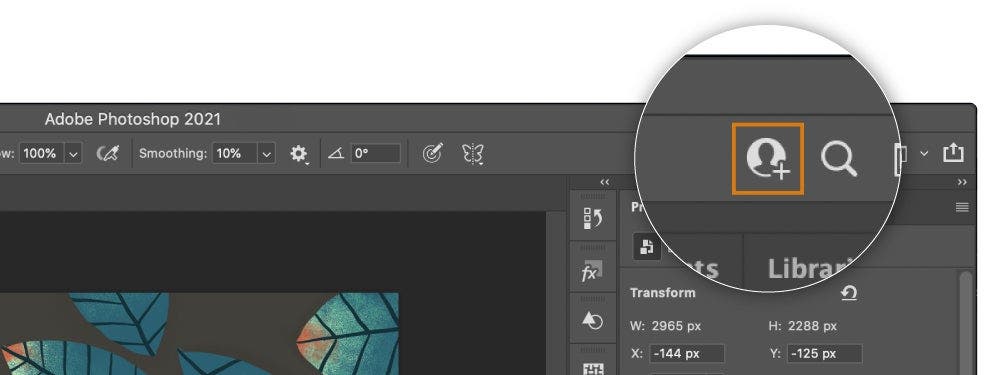 Photoshop, Illustrator and Fresco introduce Document Collaboration