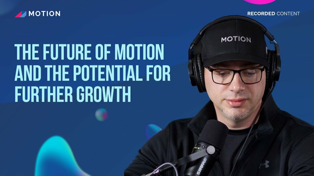 The Future of Motion and the Potential for Further Growth with Tristan Pelligrino