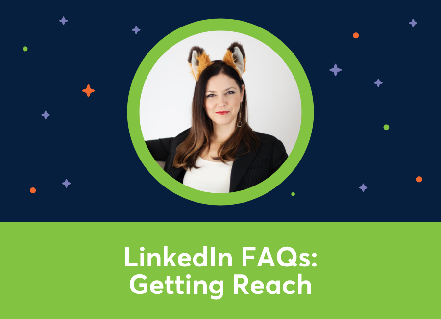 🎥⭐️ FAQ: How Do I Get Reach on LinkedIn? (Judi Fox)