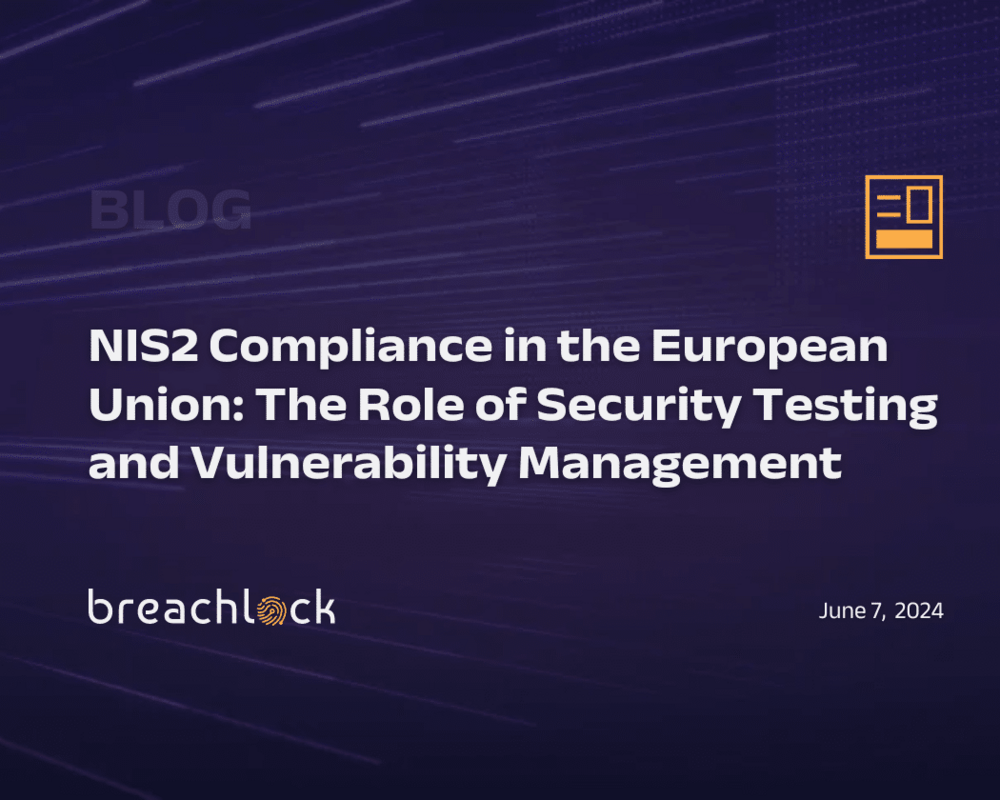NIS2 Compliance in the European Union: The Role of Security Testing and Vulnerability Management