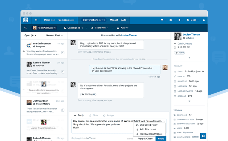 Shared inbox for teams