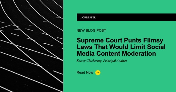 Supreme Court Punts Flimsy Laws Limiting Social Media Content Moderation