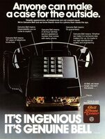 Bell Telephone 1983 Ad with Text Markup - Swipe File