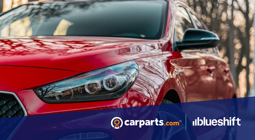 Blueshift Customer Stories: Carparts.com Increases Customer Engagement by 400% by Personalizing Experiences CUSTOMERS + PARTNERS