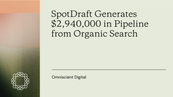 SpotDraft Generates $2,940,000 in Pipeline from SEO