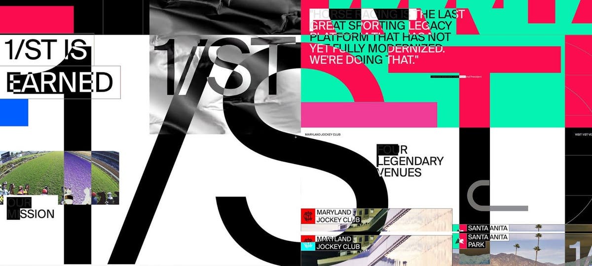 Modernizing horse racing with a Webby award-winning website: DeepSleep and 1st.com