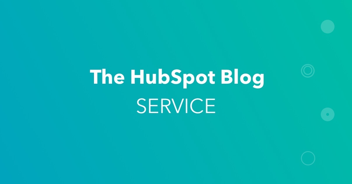 HubSpot Blogs | Service
