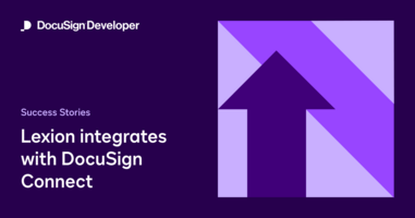 Lexion improves envelope visibility and contract repository completeness with DocuSign Connect