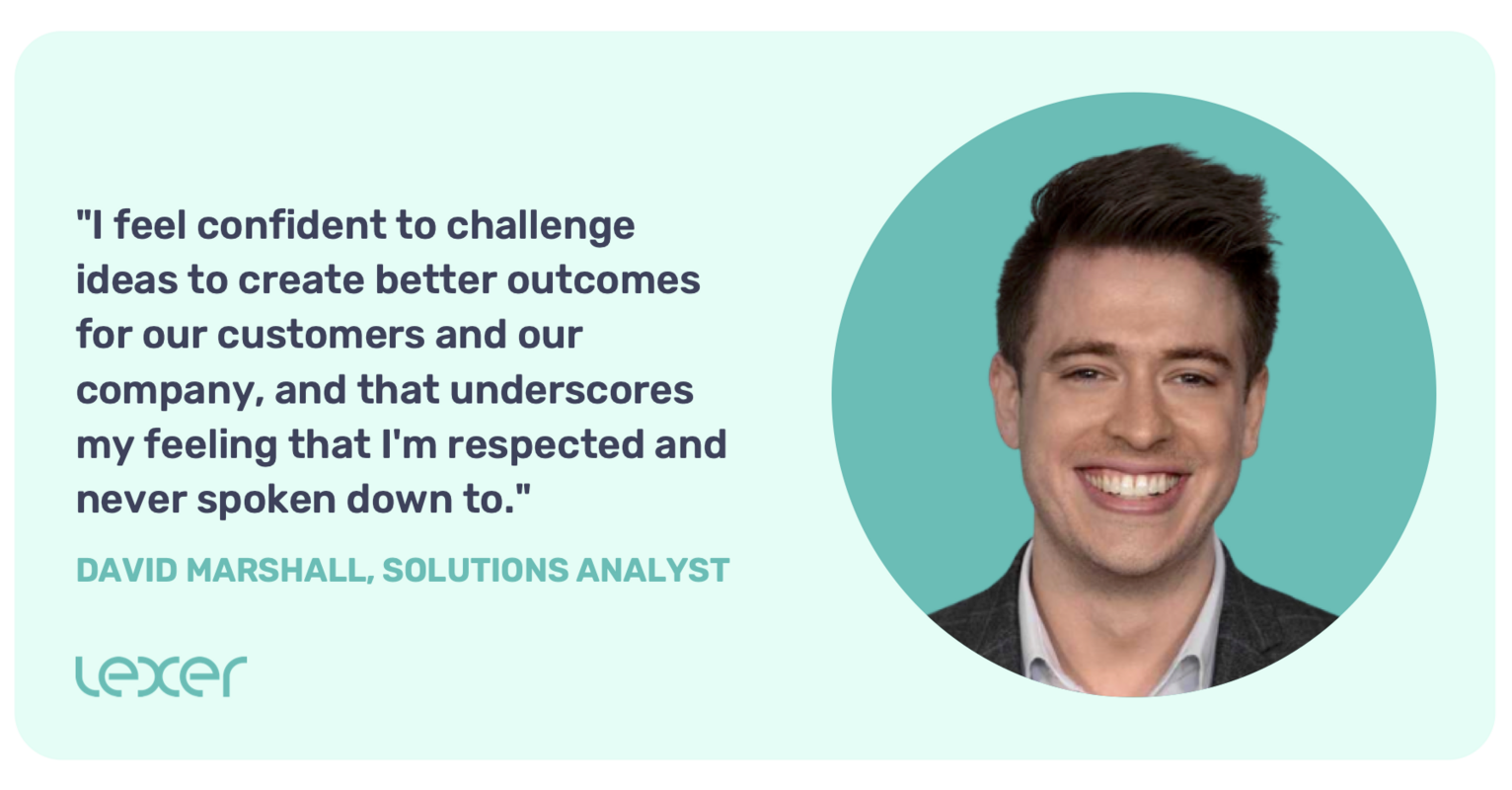 Meet a Lexi: David Marshall, Solutions Analyst