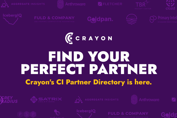 Find Your Perfect Competitive Intelligence Partner:Crayon Launches CI Partner Directory
