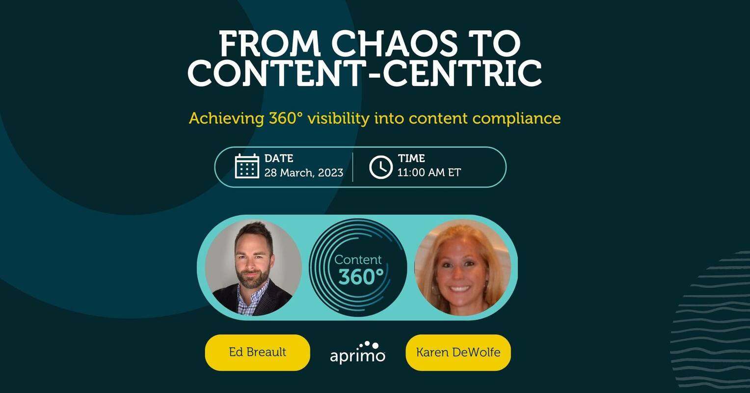 From Chaos to Content-Centric: Achieving 360° visibility into content compliance
