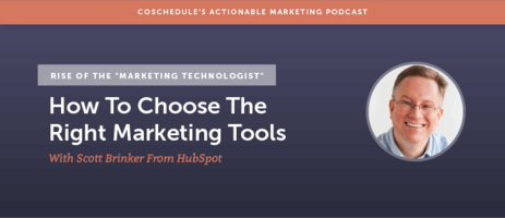 Rise Of The "Marketing Technologist": How To Choose The Right Marketing Tools With Scott Brinker From HubSpot [AMP 135]