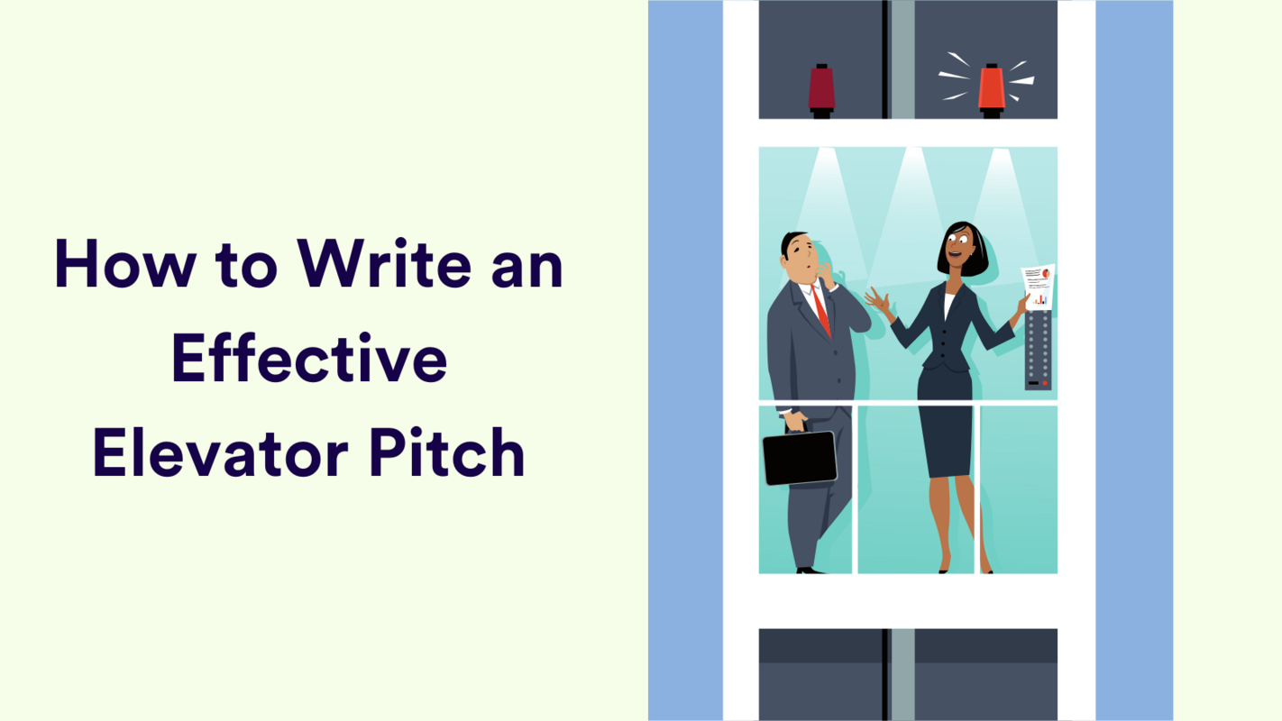 How to Write an Effective Elevator Pitch